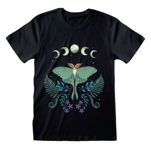 Something Different Unisex Adult Luna Moth T-Shirt / Black